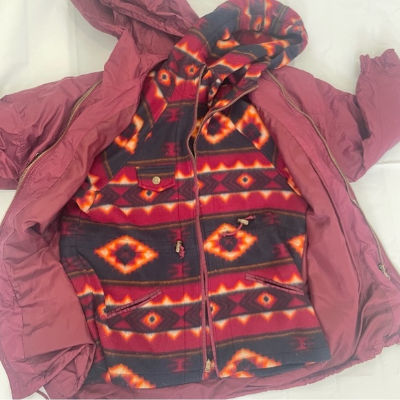 🌸 Women’s Ego 2-in-1 Jacket with Removable Lining – Burgundy 🌸 - Picture 8 of 15